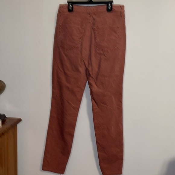 🌹LOFT MADE & LOVED CORDUROY SOFT CORAL PANTS - Picture 5 of 7